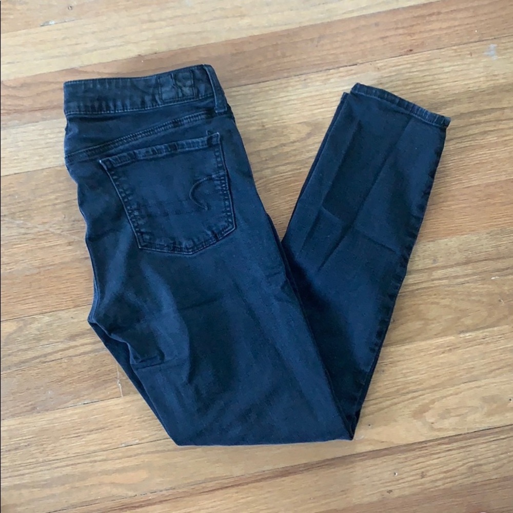 American Eagle Black Skinny Jeans
